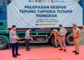 Lampung Tancap Gas Ekspor Tapioka, 3.330 Ton Dikirim ke Tiongkok