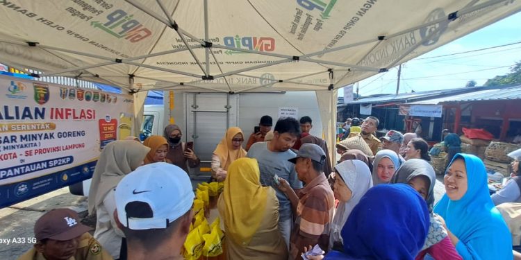 Pemprov Lampung Gelar Operasi Pasar MinyaKita di 15 Daerah