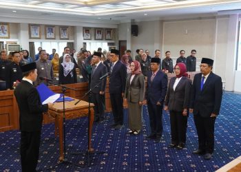 Enam Pejabat Eselon II Lampung Dilantik, Pemprov Perkuat Kinerja Birokrasi