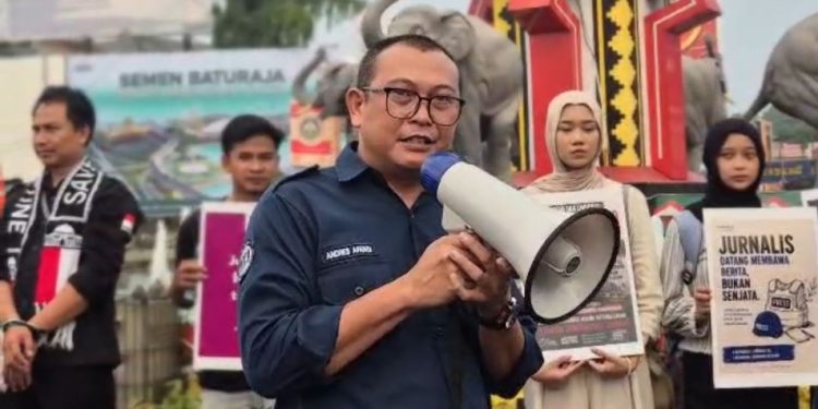 IJTI Lampung Desak Bebaskan Jurnalis Indonesia