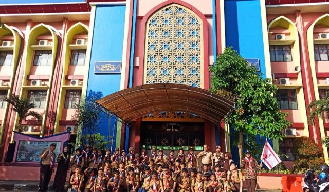 Pramuka SD Al Kautsar Wisata Siaga ke Kebun Raya Itera