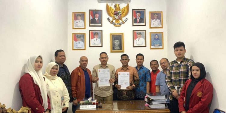 FH UTB Lampung Gandeng Desa Fajar Baru, Perkuat Edukasi Hukum Warga