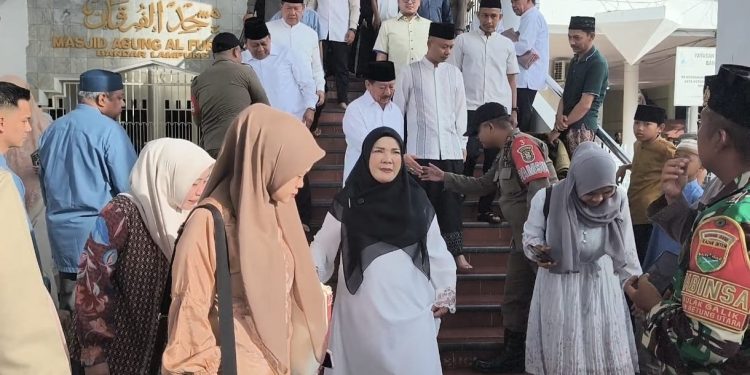 Iduladha, Eva Dwiana Ajak Warga Perkuat Kebersamaan untuk Bandar Lampung