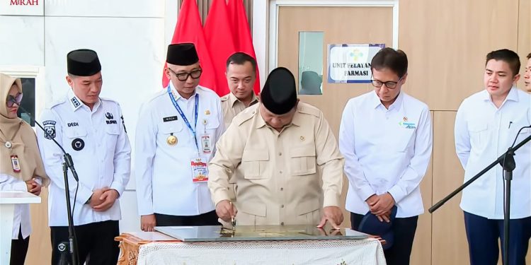 Prabowo Resmikan RSUD Krui, Layanan Kesehatan Pesisir Barat Diperkuat