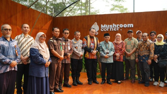 Itera Resmikan Taman Cendawan, Pusat Riset dan Konservasi Biodiversitas Jamur Nusantara