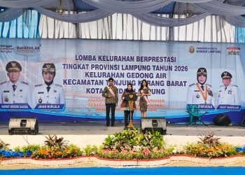 Pemkot Bandar Lampung Optimis  Gedong Air Wakili Lampung di Lomba Kelurahan Nasional