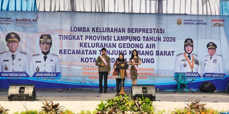 Pemkot Bandar Lampung Optimis  Gedong Air Wakili Lampung di Lomba Kelurahan Nasional