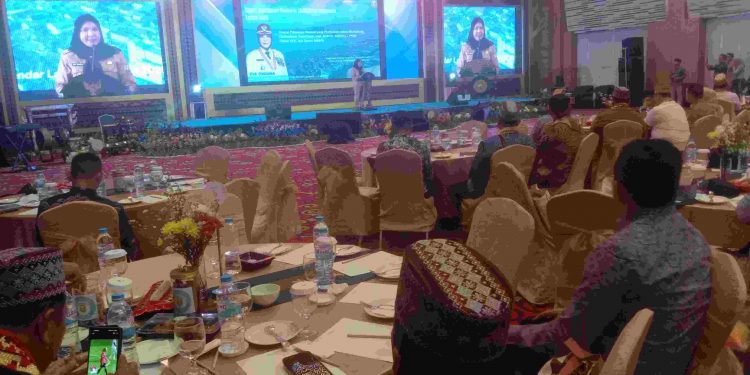Rakornas Samsat 2026, Eva Dorong Inovasi Layanan Pajak dan Promosikan Bandar Lampung