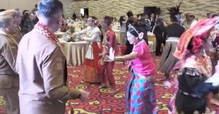 Pesona Nusantara Sambut Rakornas Samsat 2026, Tarian Adat Satukan Semangat Sinergi