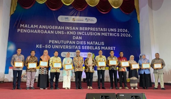 Unila Raih Penghargaan Nasional Sebagai Kampus Inklusif 2026