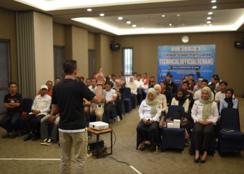 Jelang Piala Kemenpora 2026, 60 Wasit Renang Ikuti Penyegaran Aturan Baru