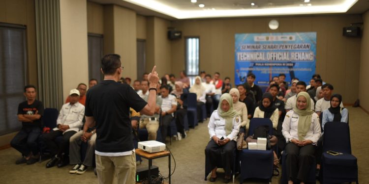 Jelang Piala Kemenpora 2026, 60 Wasit Renang Ikuti Penyegaran Aturan Baru