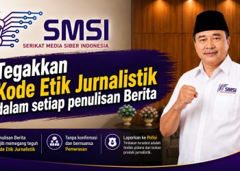Ketua SMSI Lampung Ingatkan Wartawan Junjung Kode Etik, Tolak Penyalahgunaan Profesi