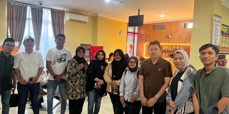 Keluarga Pengurus PWI Lampung Laporkan Dugaan Pengancaman, DPRD dan Jurnalis Beri Dukungan