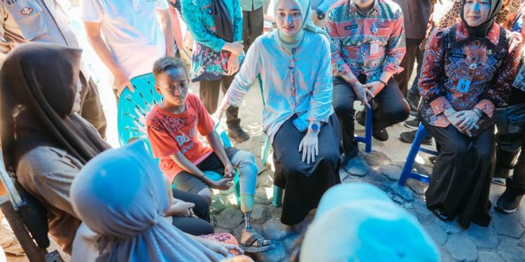 Jihan Cek Kesiapan Siswa Sekolah Rakyat