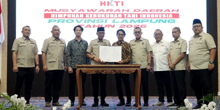 Gubernur Mirza Pimpin HKTI Lampung, Dorong Hilirisasi Pertanian