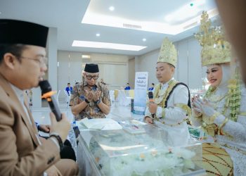 31 Pasangan Ikuti Nikah Massal Begawi Cinta Lampung