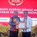 Gubernur Mirza Raih Penghargaan Penguat Pertanian Daerah