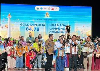 Mahasiswa Unila 1st Winner Pop & Jazz Category 2nd Jakarta International Choral Festival