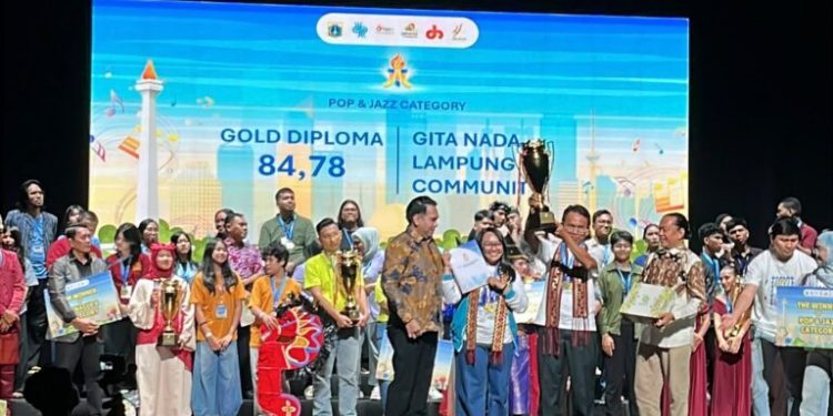 Mahasiswa Unila 1st Winner Pop & Jazz Category 2nd Jakarta International Choral Festival