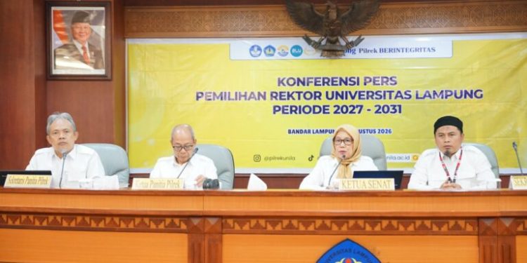 Pendaftaran Bakal Calon Rektor Unila Mulai Dibuka 14 Agustus