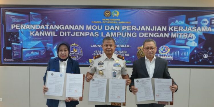 Kolaborasi Unila-Ditjenpas Tingkatkan Layanan Pemasyarakatan di Lampung