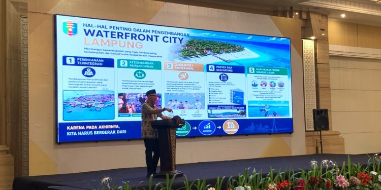 Gubernur Mirza Dorong Waterfront City Jadi Mesin Ekonomi Baru Lampung