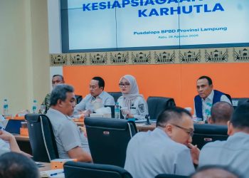 Wagub Jihan Perkuat Pencegahan Karhutla di Lampung