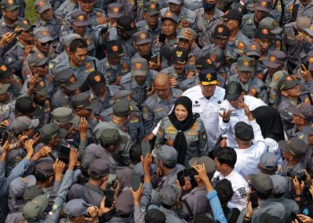 Linmas Bandar Lampung Didorong Perkuat Peran Hadapi Bencana