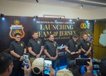 Gubernur Mirza Targetkan Bhayangkara Presisi Lampung FC Tembus 3 Besar