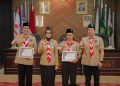 Jihan Dorong Pramuka UIN RIL Perkuat Karakter
