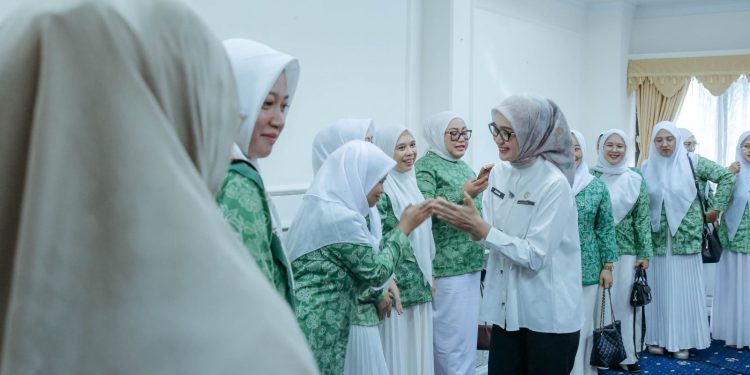 Wagub Jihan Perkuat Sinergi dengan Fatayat NU Lampung