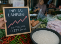 Inflasi Lampung Agustus 2026 Naik 0,23 Persen, BI Pastikan Tetap Terkendali