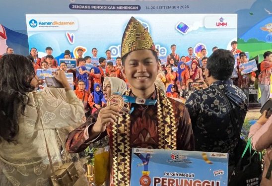 Siswa SMA Al Kautsar Sumbang Medali OSN Untuk Lampung