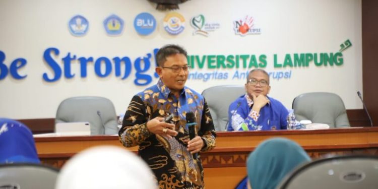 Unila Perkuat Kapasitas Dosen dan Tendik Muda Hadapi Era AI