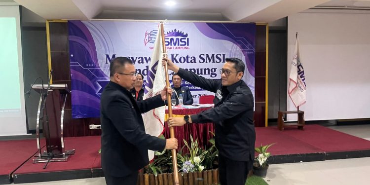 Jefri Arifin Kembali Pimpin SMSI Bandar Lampung