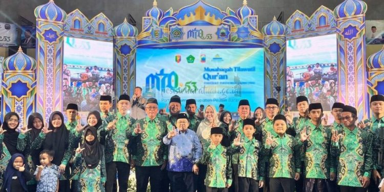 Wabup Pesisir Barat Hadiri MTQ Lampung, Motivasi 34 Peserta Kafilah