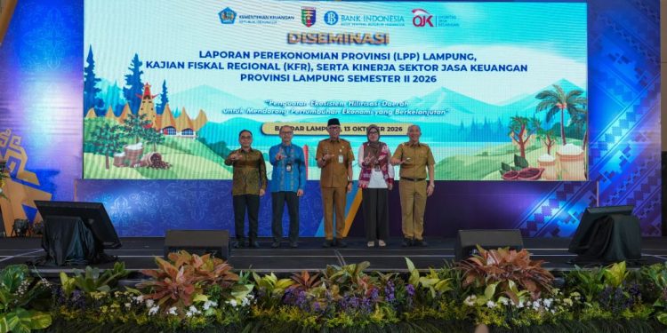 Ekonomi Lampung Tumbuh 5,29%, Hilirisasi dan Pembiayaan Jadi Tantangan