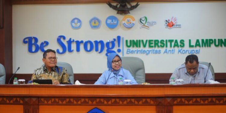 Unila Perkuat Sistem Penjaminan Mutu Internal Untuk Penuhi Standar Akreditasi Terbaru