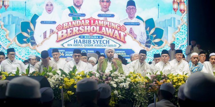 Bandar Lampung Bersholawat, Mirza Serukan Kerukunan